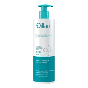 OILLAN Skin Control Wygładzający żel do mycia ciała i twarzy z 10% mocznikiem - 400ml