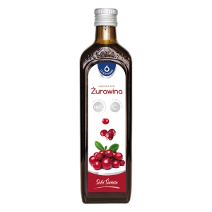 OLEOFARM Sok z żurawiny z witaminą C - 490ml